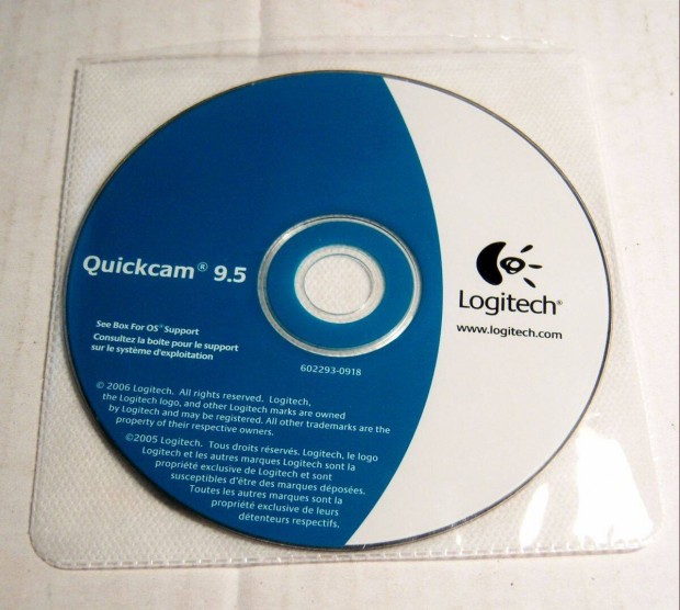 Logitech Quickcam 9.5 (CD) 2006 (jogtiszta)