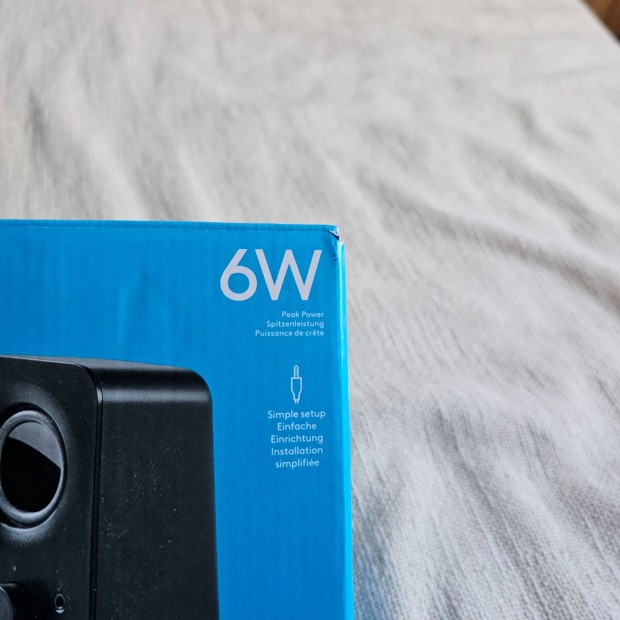 Logitech Z150 2.0 Hangszóró, 6W RMS, Fekete új dobozos