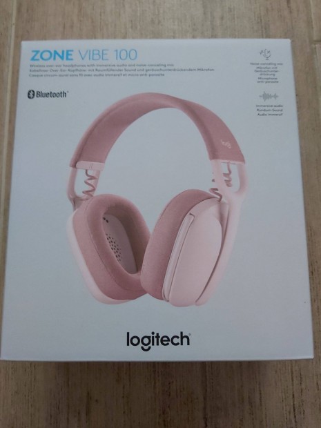 Logitech Zone Vibe 100 bluetooth fejhallgat j, bontatlan