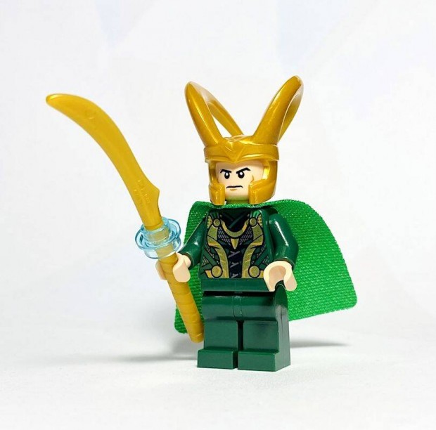 Loki Eredeti LEGO minifigura - Super Heroes Avengers 76152 - j