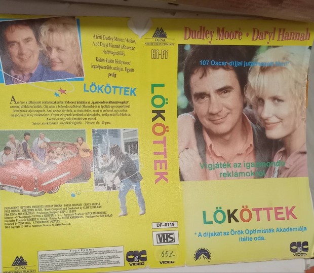 Lkttek - vgjtk vhs - Dudley Moore