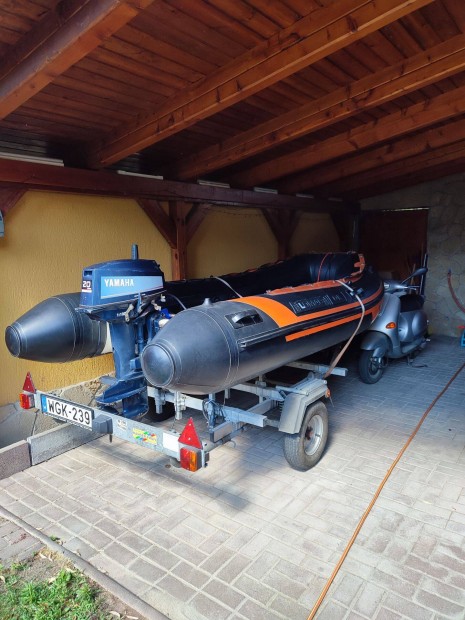 Lomac OK 360 RIB + 20 LE Yamaha motor + Utnfut