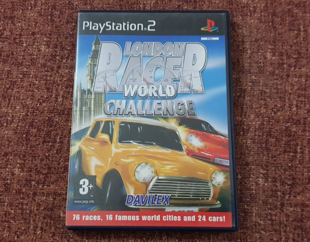 London Racer World Chellenge Playstation 2 eredeti lemez ( 2500 Ft )