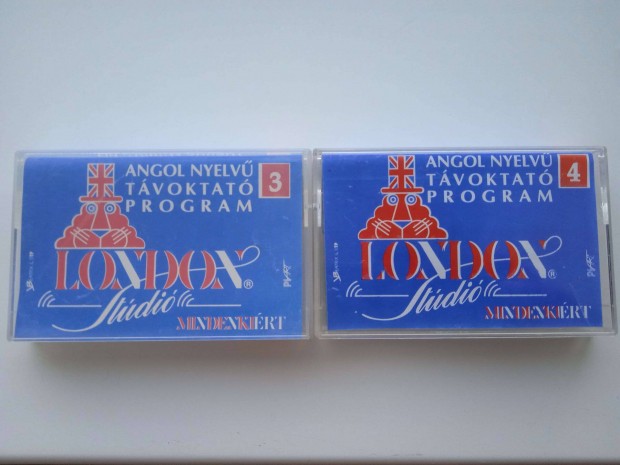 London Stúdió mindenkiért -Angol nyelvű távoktató program ,3-4
