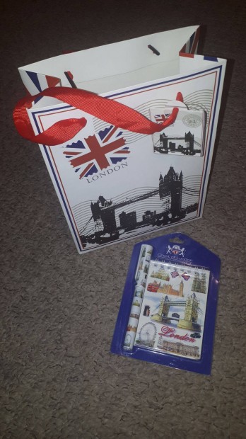 London csomag - London souvenir - jegyzetfzet