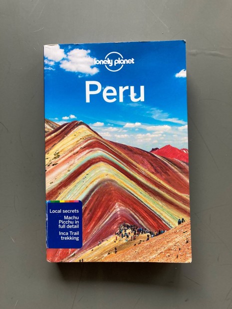 Lonely Planet Peru tiknyv - Travel book