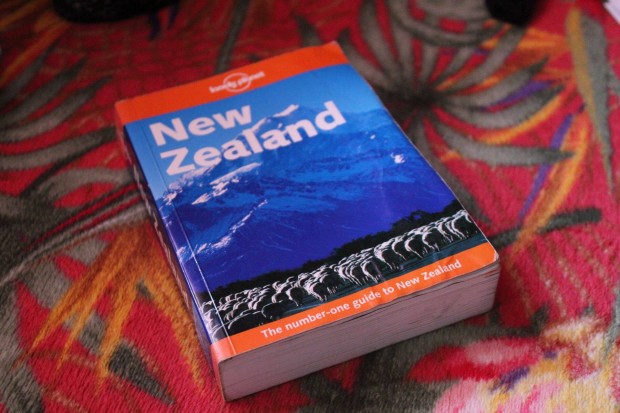 Lonely planet: new zeland angolul, utikonyv