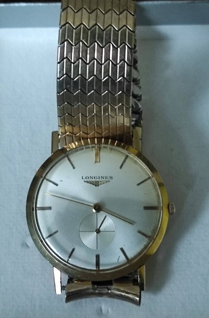 Longines 14k arany ra 1953-as, bevizsglva,dobozvall