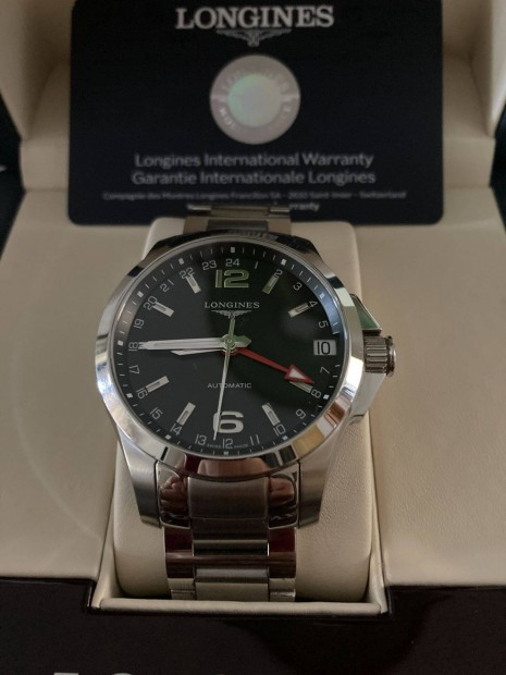 Longines Conquest GMT automatic 41 mm