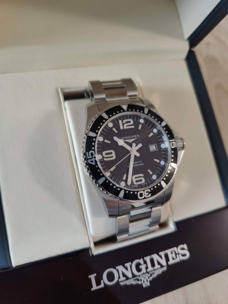 Longines Hydroconquest 44mm Fekete - L3.841.4