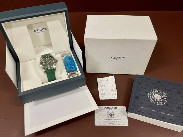 Longines Hydroconquest Boutique Edition Zro2 Ceramic Green  41mm