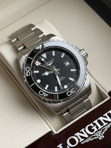 Longines Hydroconquest GMT 41mm - full szett , 5 v garancia