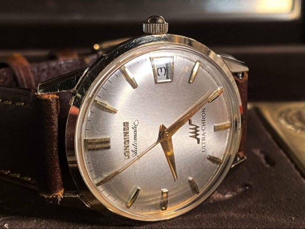 Longines Ultra-Chron 10k gold plated karra