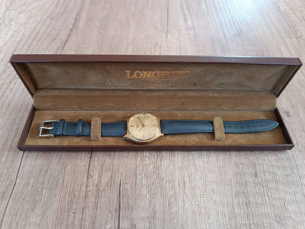 Longines karra sajt dobozban, frissen szervizelve