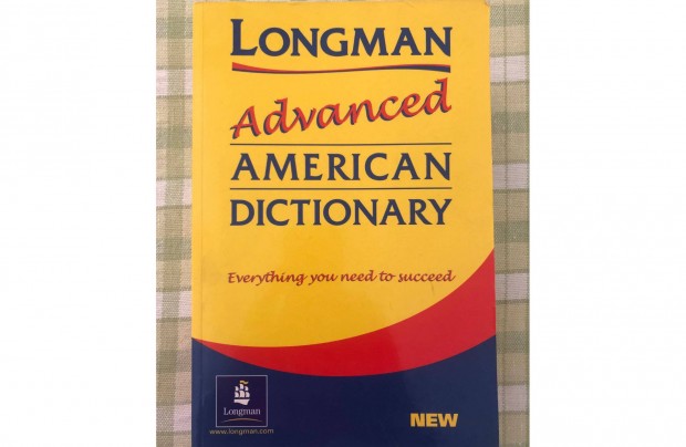 Longman Advanced American Dictionary (egynyelv angol sztr)