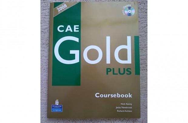 Longman CAE Gold Plus Cambridge C1 nyelvvizsga felkszt (CD-vel)