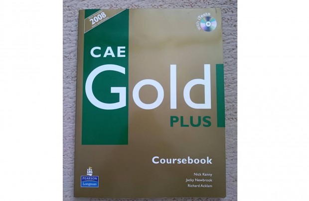 Longman CAE Gold Plus Cambridge C1 nyelvvizsga felkszt (CD-vel)