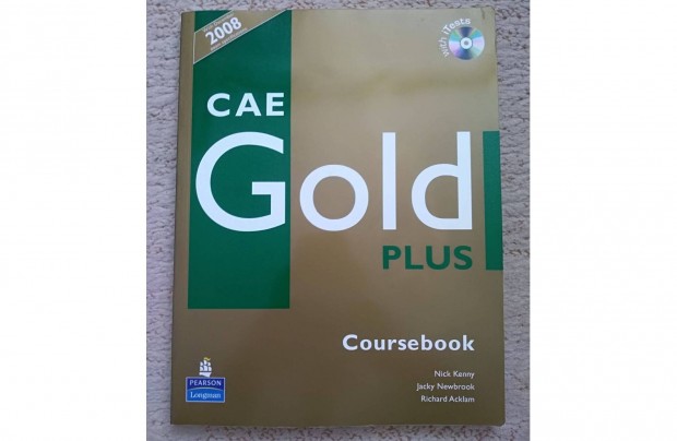 Longman CAE Gold Plus Cambridge C1 nyelvvizsga felkszt (CD-vel)