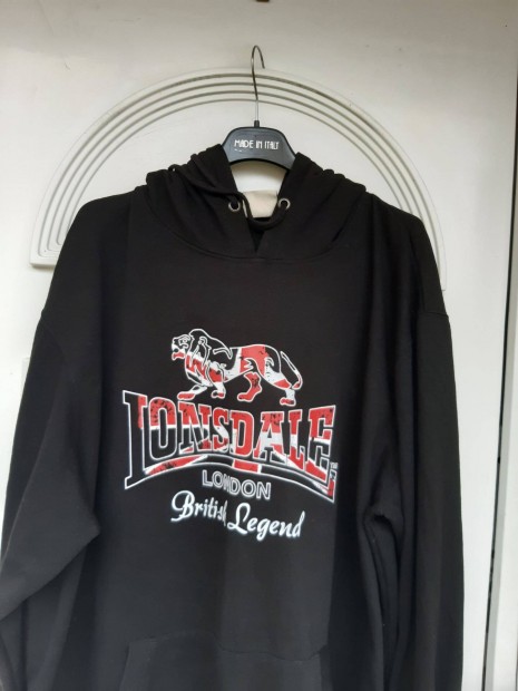 Lonsdale 3XL-es kapucnis frfi pulver