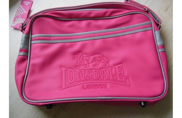 Lonsdale pink oldal tska, alkalmas iskolba is. j! Teljesen j