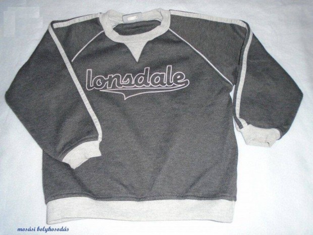 Lonsdale szrke pulver 5-6 vesre (mret 116)