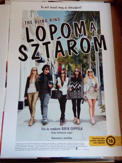 Lopom a sztrom (eredeti cm: The Bling Ring) mozi-plakt elad!