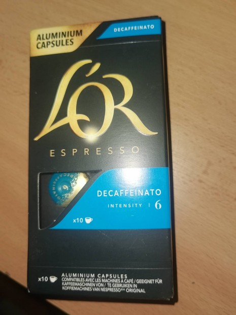 Lor espresso vadonat j kapszula 