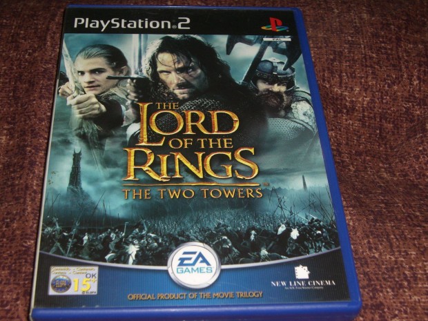 Lord of The Rings The Two Towers Playstation 2 lemez ( 2500 Ft )