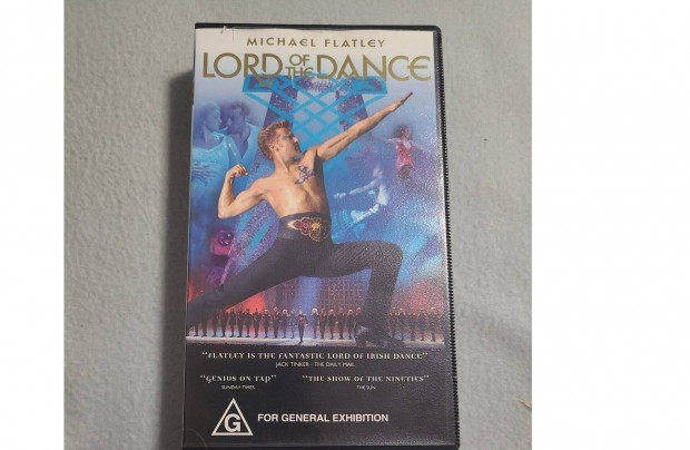 Lord of the dance, Michael Flatley, VHS, jszer