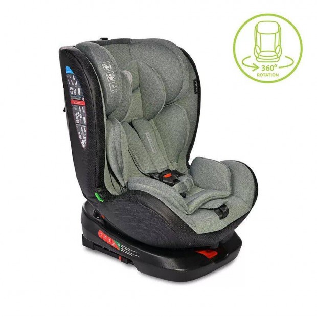 Lorelli Nebula isofix autsls 40-150cm - Iceberg Green, fd