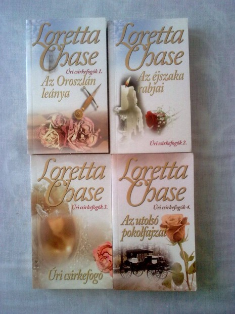 Loretta Chase - ri csirkefogk sorozat 1-4. / Romantikus knyvek