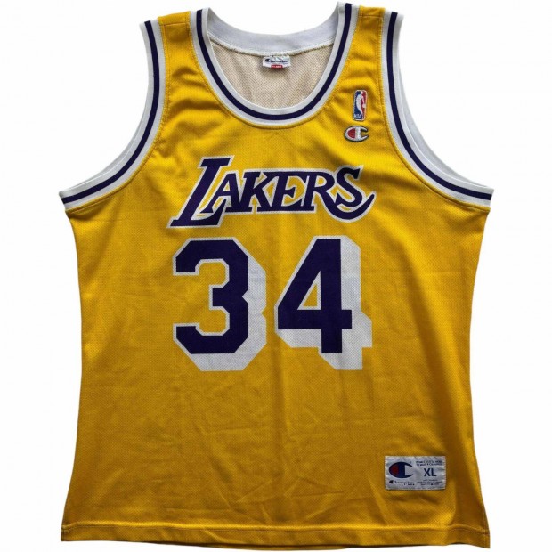 Los Angeles Lakers ONeal Champion EU 1996 hazai NBA mez XL-es