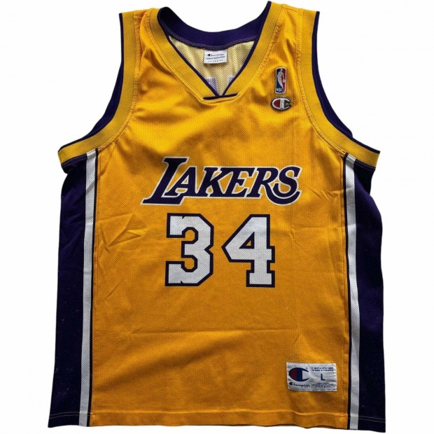 Los Angeles Lakers Shaquille ONeal Champion EU hazai NBA mez L-es