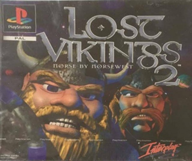 Lost Vikings 2 Norse by Norsewest, Mint PS1 jtk
