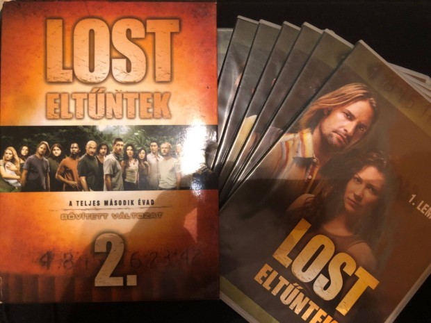 Lost - Eltntek 2.vad DVD (7db dvd, dszdobozos, karcmentes, bvtett