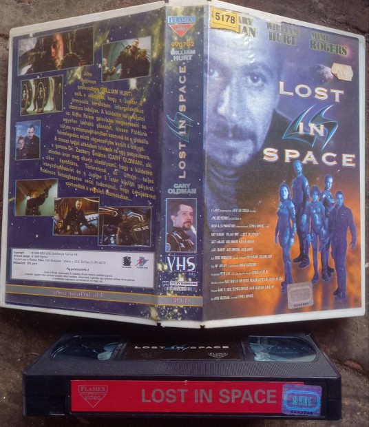 Lost in space - sci- fi vhs - Gary Oldman