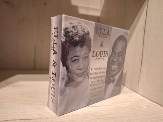 Louis Armstrong, Ella Fitzgerald - Ella & Louis - 3 CD - j, bontatlan