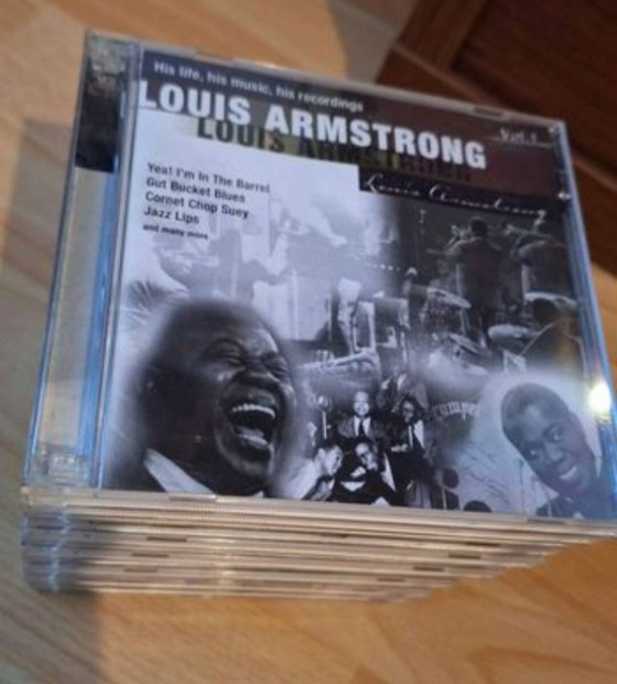 Louis Armstrong - Kenny Baker zenei CD sorozat Vol.1 -15. csomag