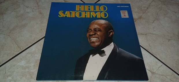 Louis Armstrong bakelit hanglemez