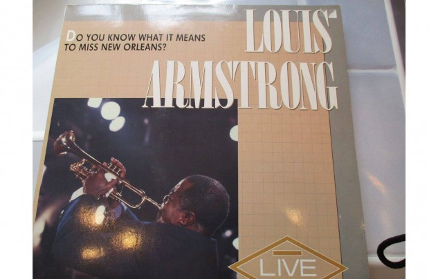 Louis Armstrong bakelit hanglemezek eladk