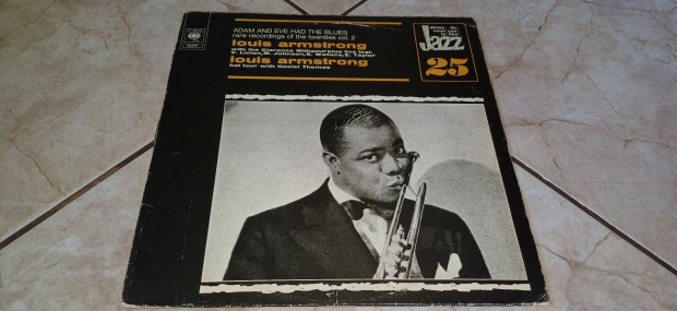 Louis Armstrong bakelit lemez