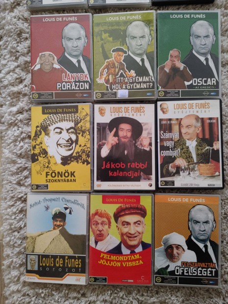 Louis De Funs DVD filmek 1500Ft/db -