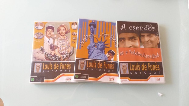 Louis De Funs :Csendr filmek 3 DVD
