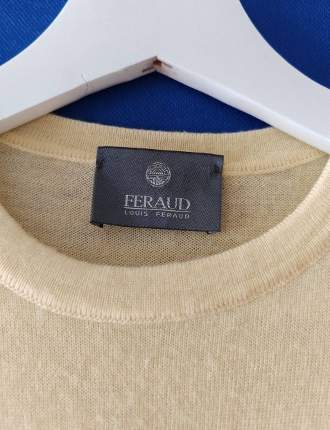 Louis Feraud 200 euros luxus gyapju pulver uj llapot XL