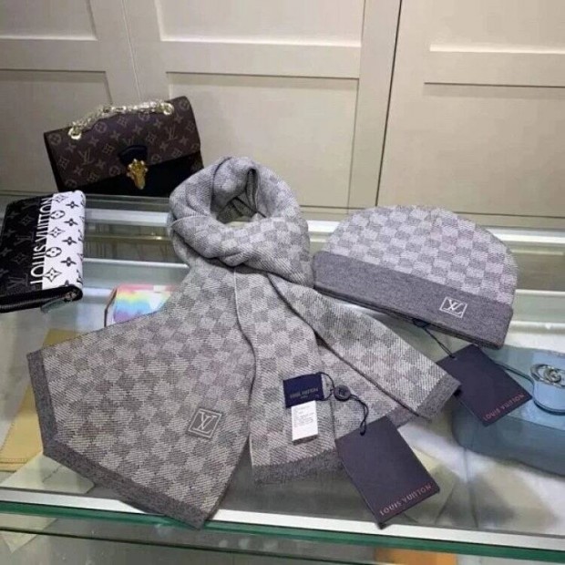 Louis Vuitton sapka-sl szett