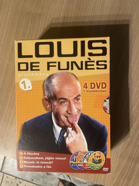Louis de Funes DVD gyjtemny