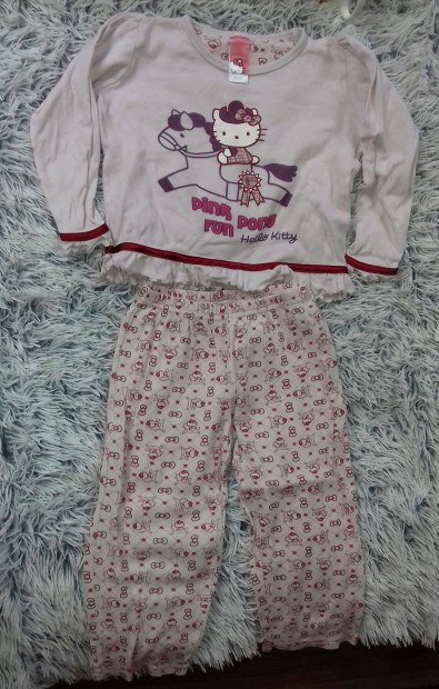 Lovacsks Hello Kitty pizsama szett, egyttes, C&A 86-92