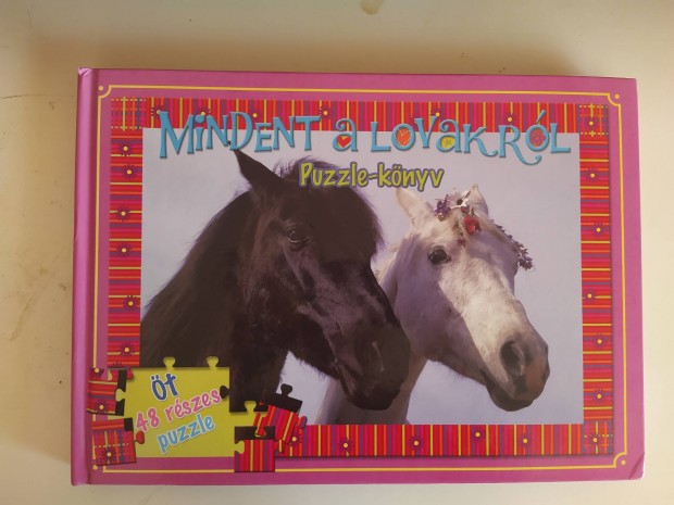 Lovas puzzle knyv 