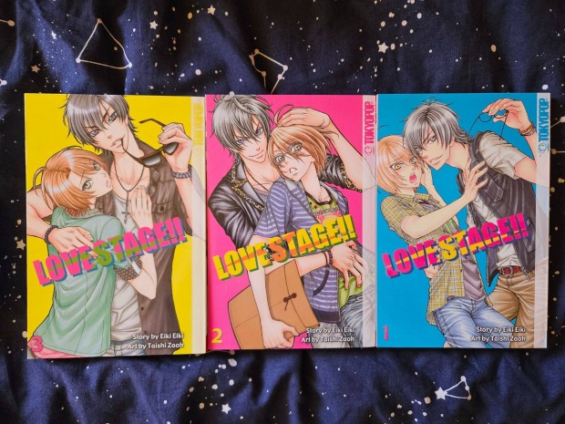 Love Stage & Backstage nmet nyelv manga