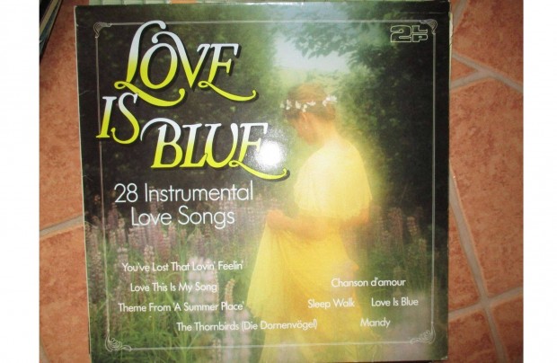 Love is Blue dupla bakelit hanglemez album elad